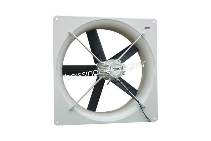 Ventilateur triphasé F-3435 - dia 35 - 3710m3/h - 157W - 0.34Amp. - 46dB