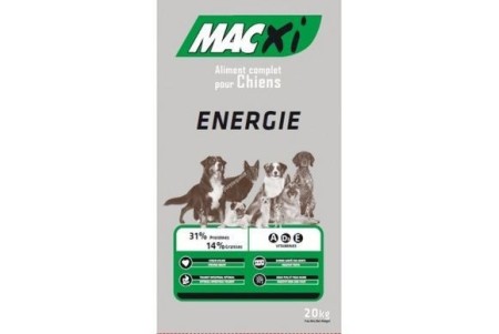 Aliment Chien macxi énergie 20Kg