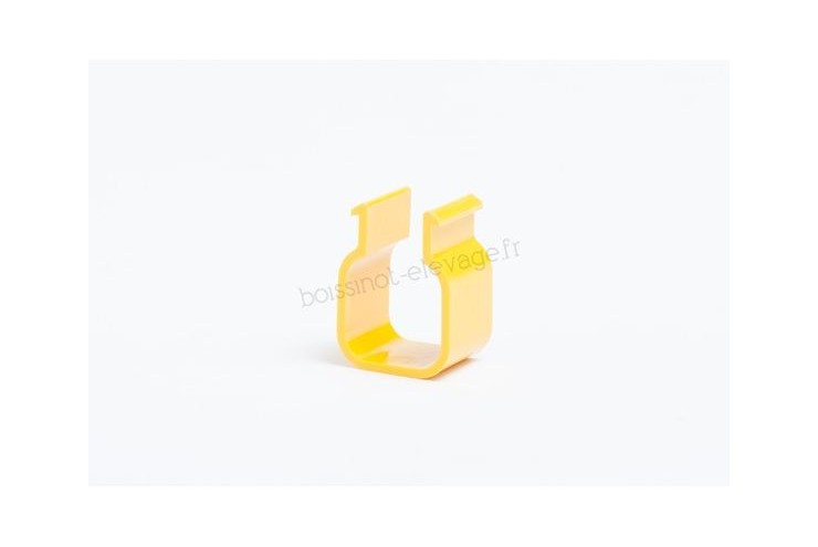 Clips suspension jaune 22x22