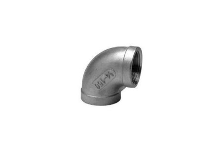 Coude 90° femelle inox 1"