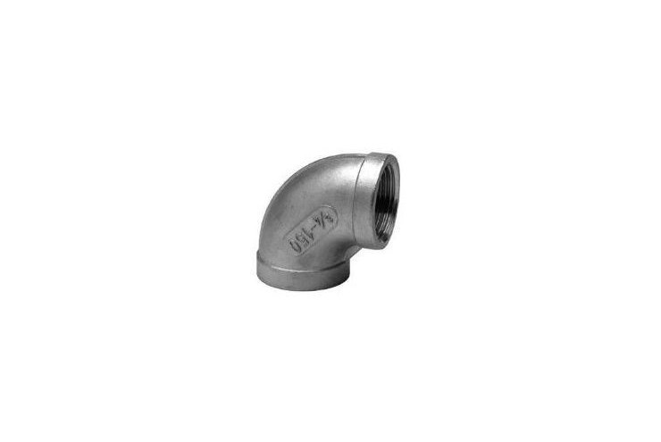 Coude 90° femelle inox 1/4"