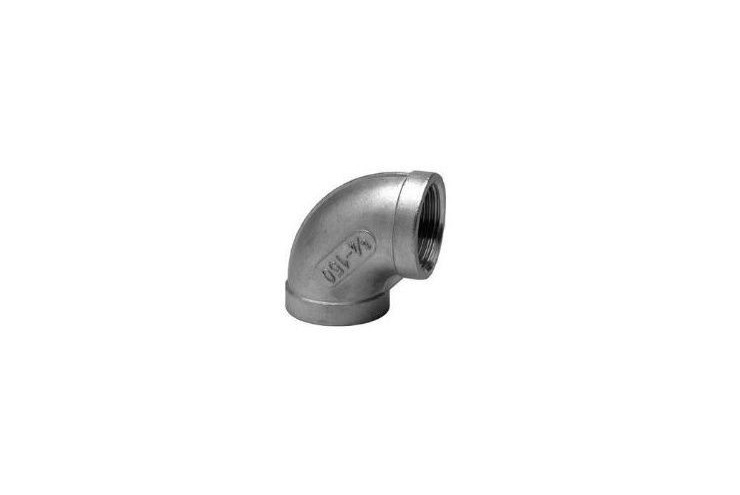 Coude 90° femelle inox 3/4"