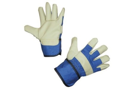 Gants pour enfants bleu T6-8 ans