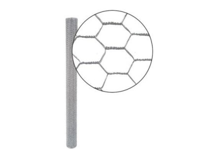 Grillage TT galva hexagonal 40mm - L50m-H100cm- dia 0,90mm