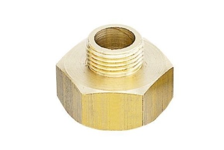 Mamelon laiton MF mâle réduit M 3/8" x F 1"