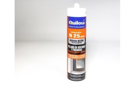 Mastic silicone neutre BAT cartouche N25 RAL1015 Beige 300ml