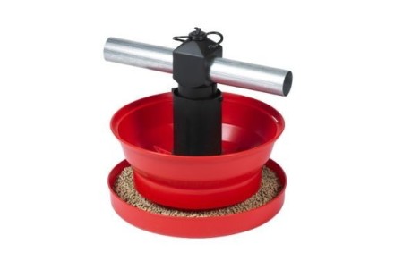 Multibeck version extra-courte CS-24 sans couvercle nourrisseur pour poulets