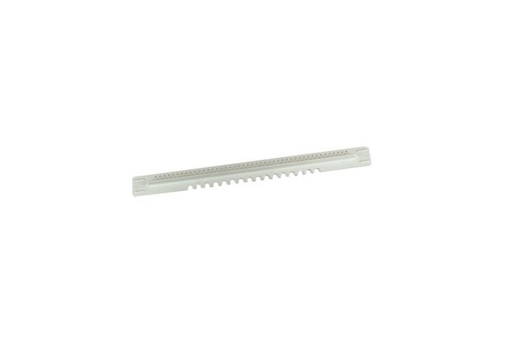 Porte d'entrée en plastique blanche standard - 8.5 mm