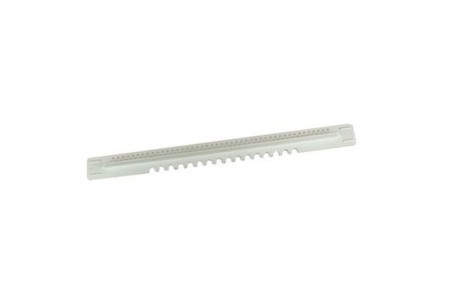 Porte d'entrée en plastique blanche standard - 8.5 mm